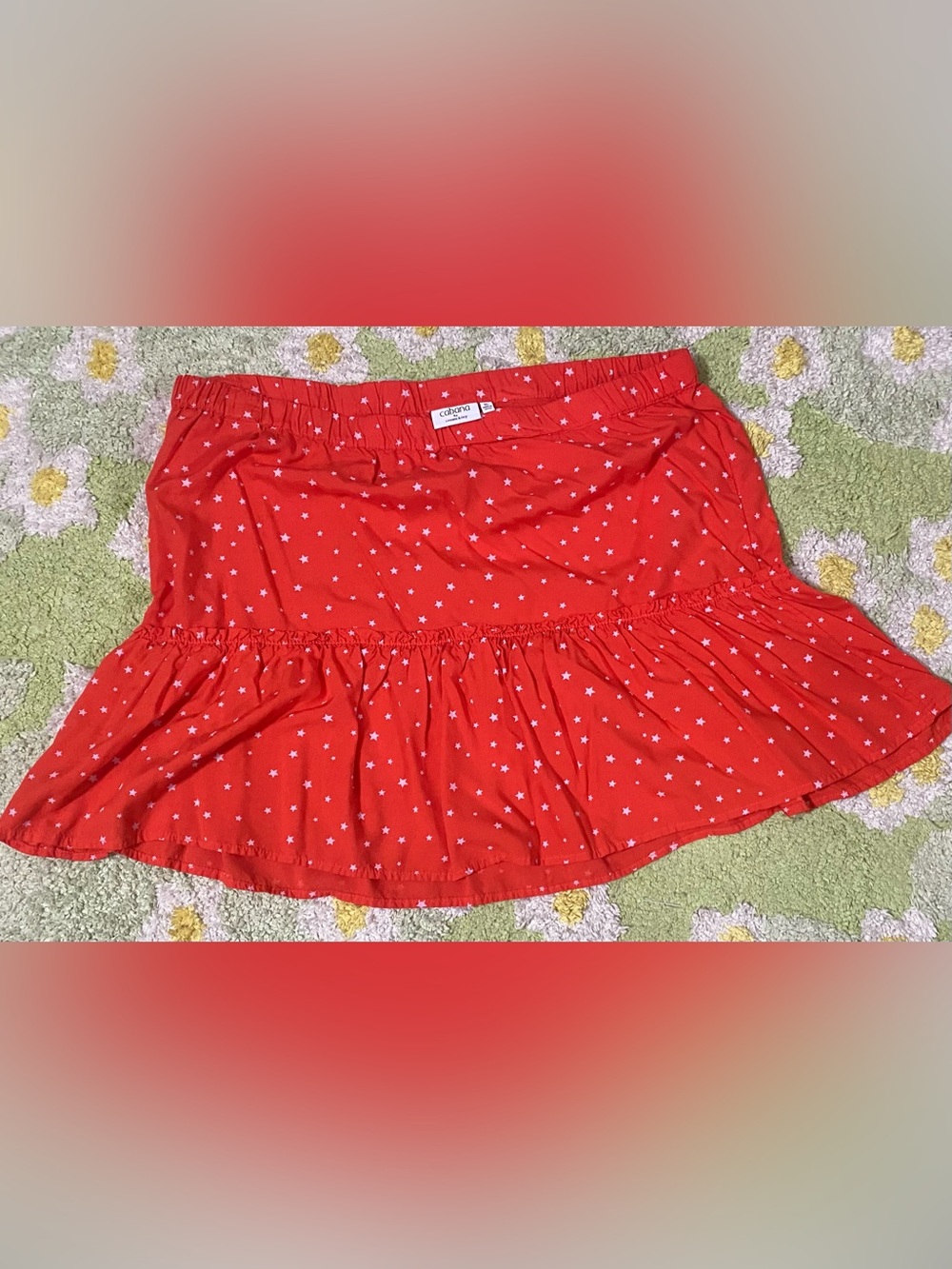 Crown&Ivy Star Red Skirt